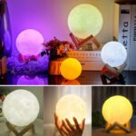 3d moon lamp